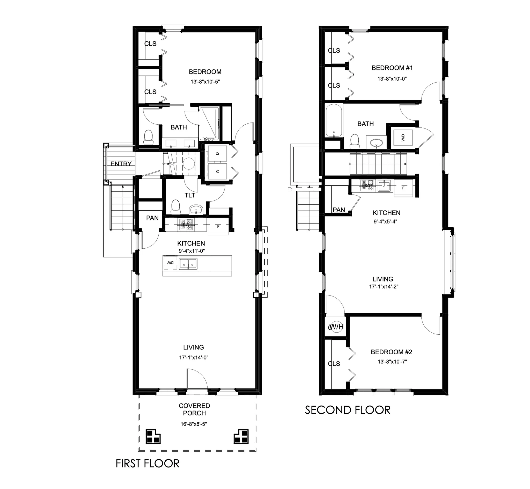 The George - Duplex Opt - Floor Plan 2