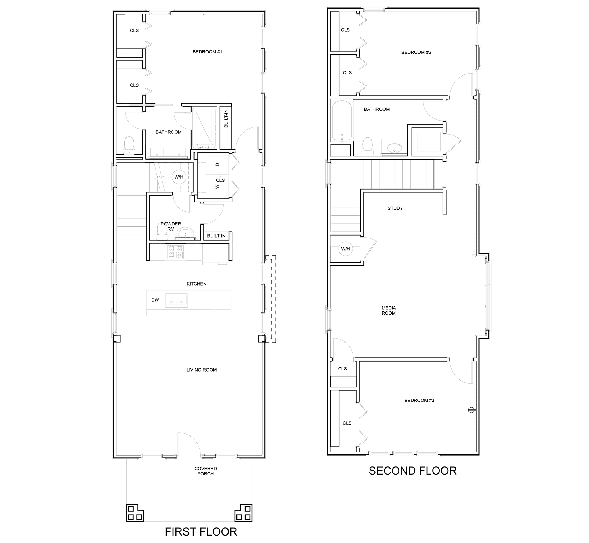 The George - House Opt - Floor Plan 2